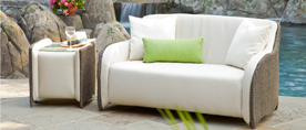 Product photo of an outdoor sofa