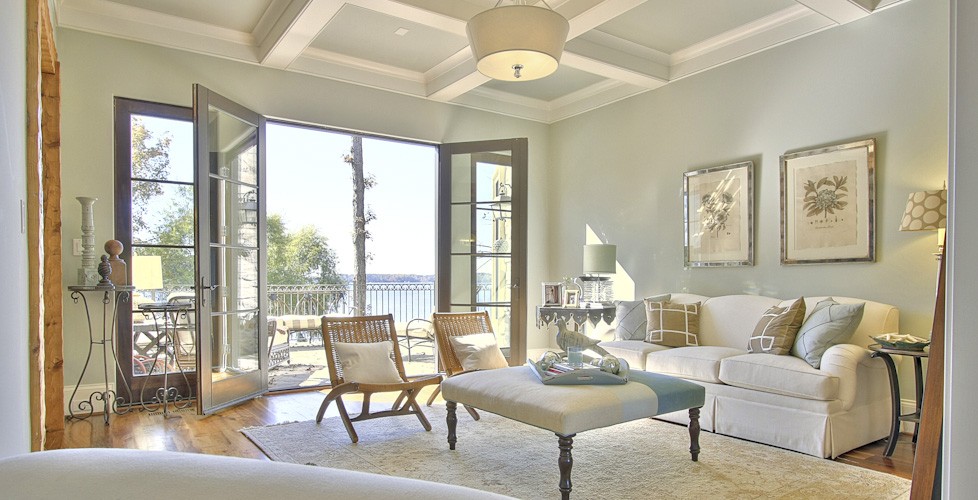 Real estate photography: interior and exterior of a finished home