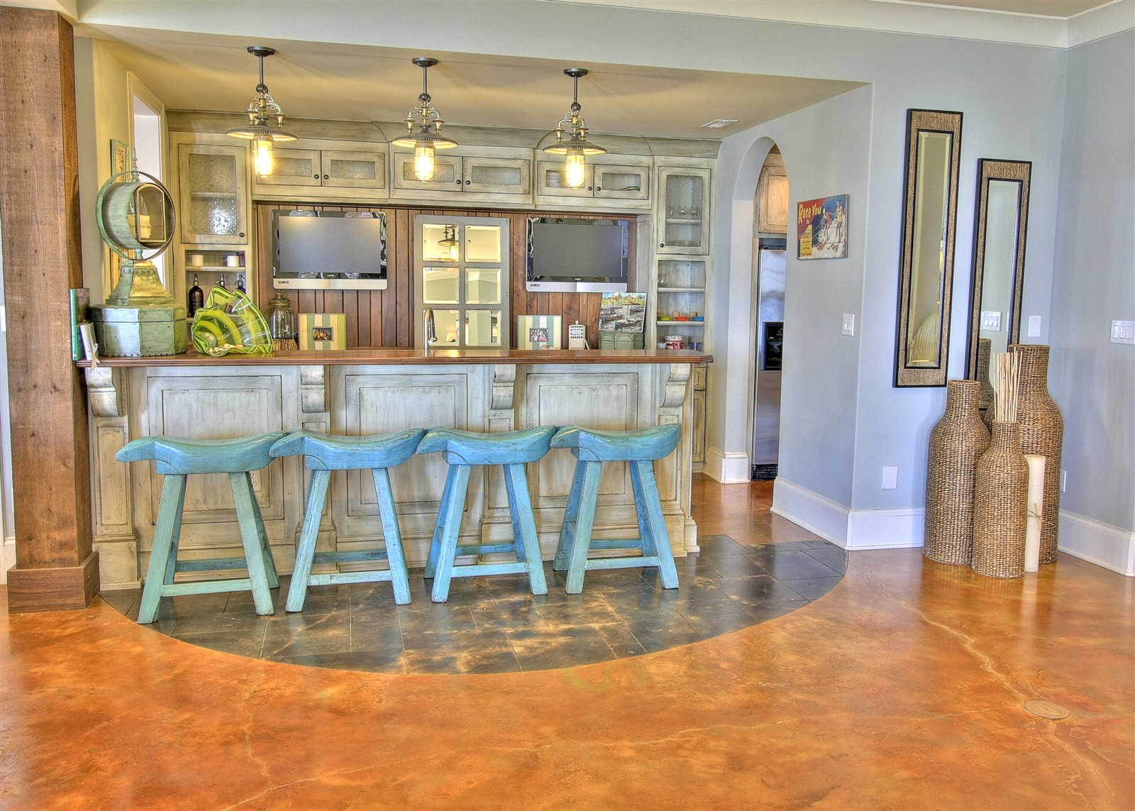 Dining room interior photo for a listing