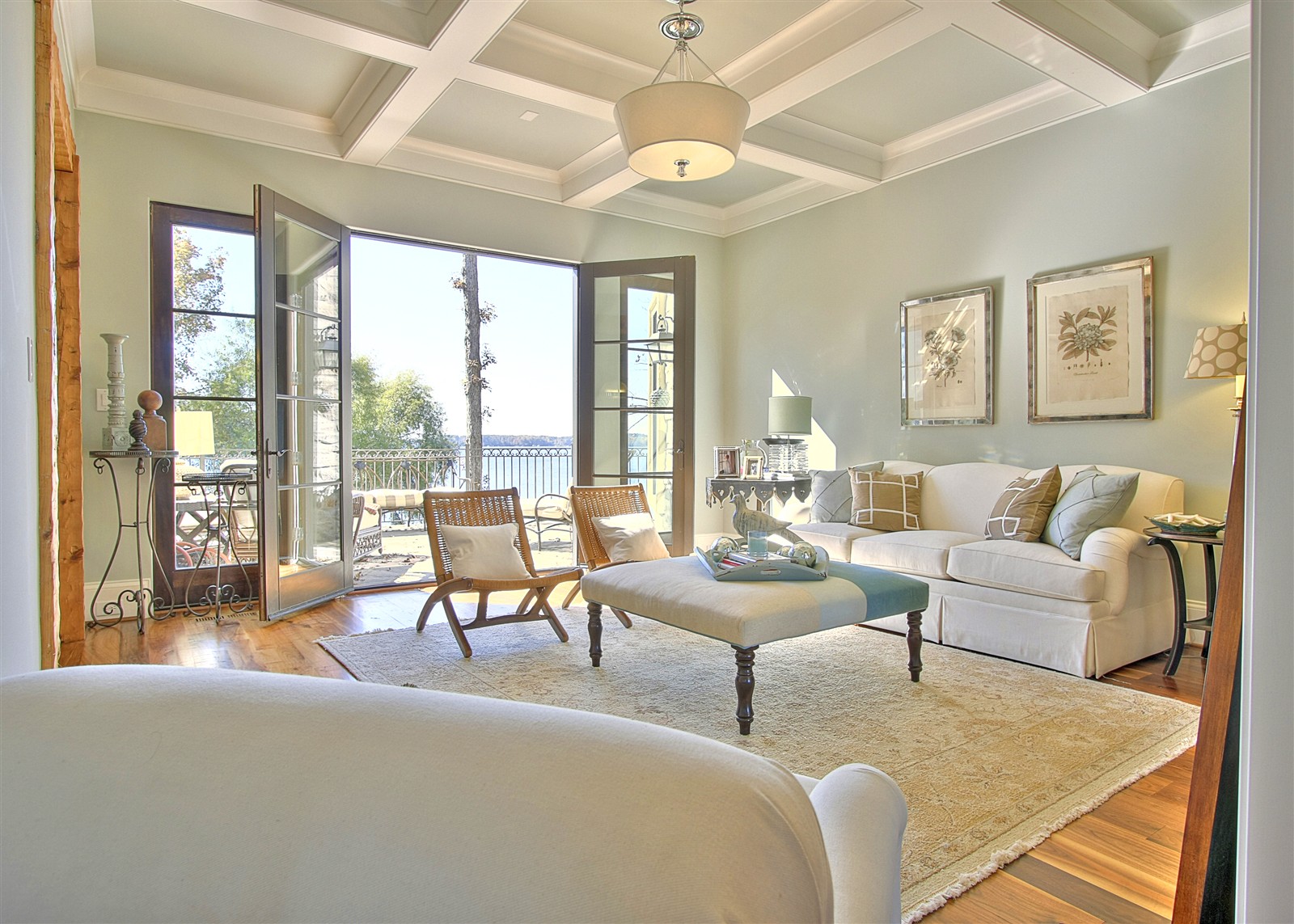 Real estate photography: interior and exterior of a finished home
